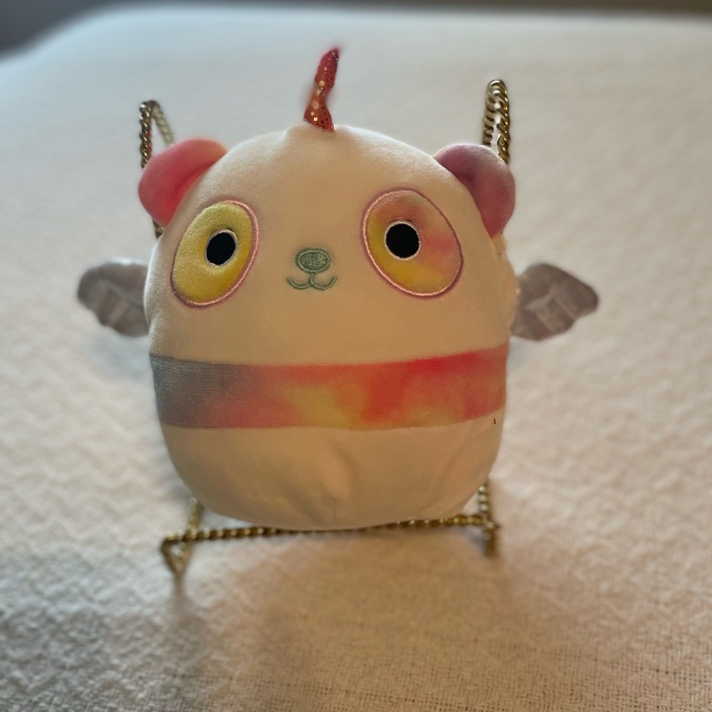 Unicorn Squishmellow original white with multi colors